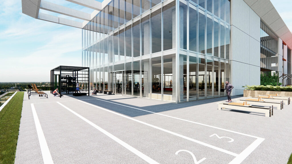 Gym exterior